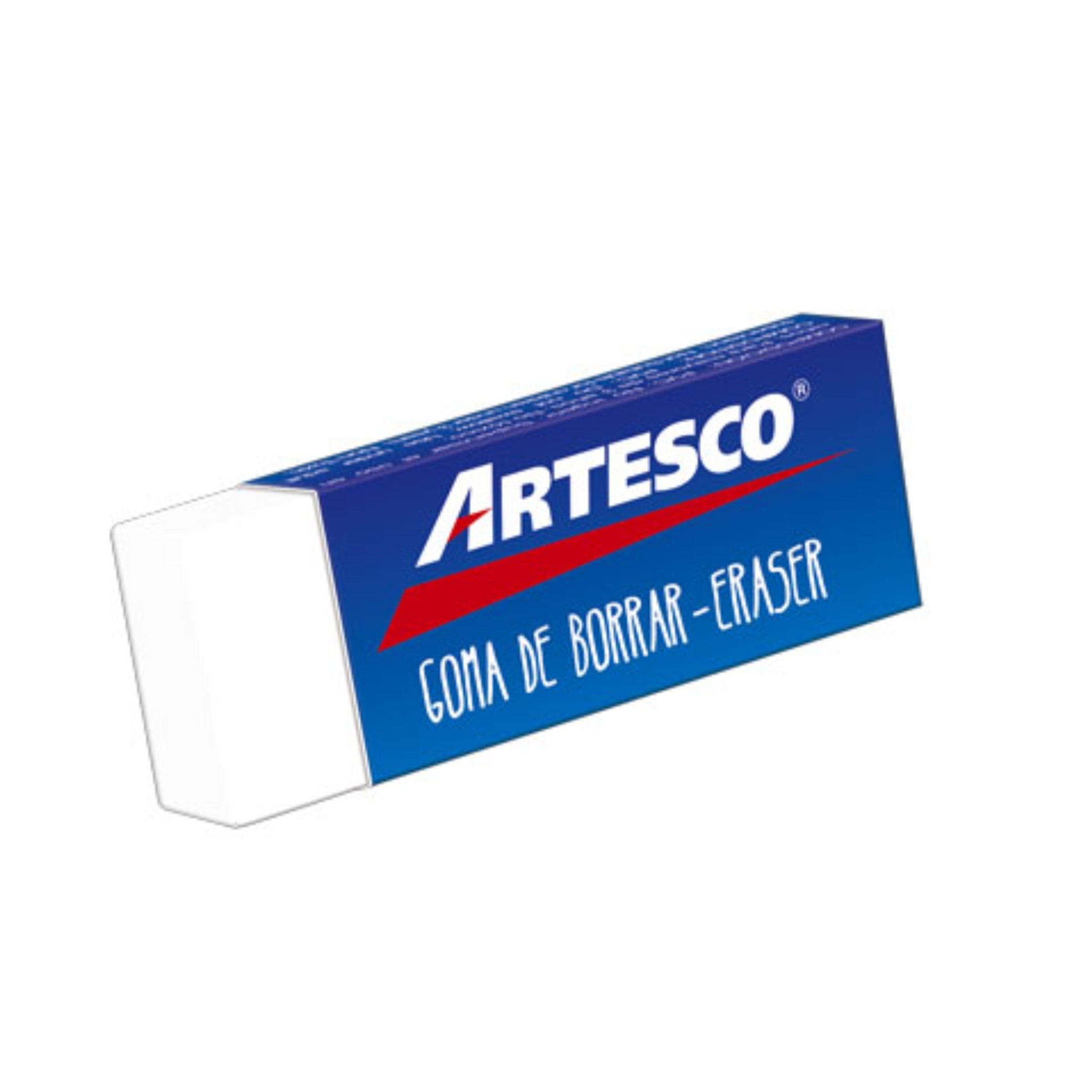 BORRADOR D/PVC O VINIL P/LAPIZ COLOR BLANCO T: GRANDE UNIDAD ARTESCO